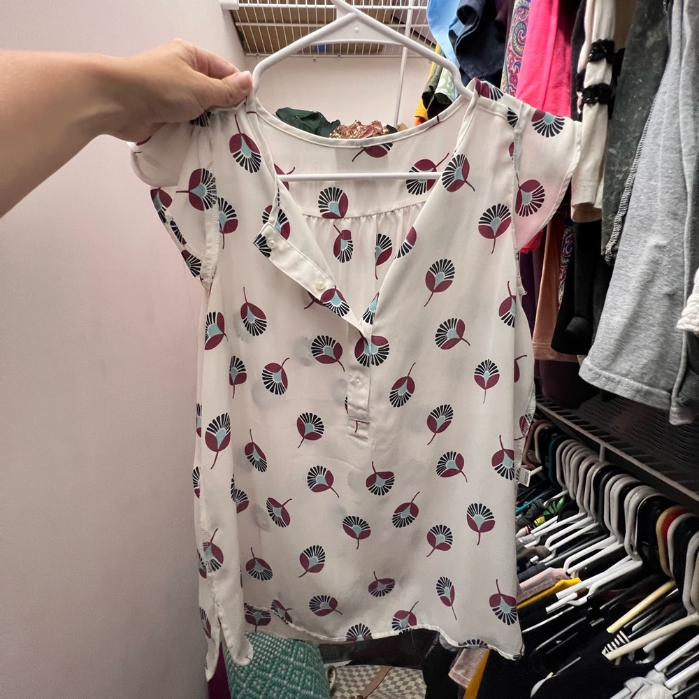 Petite floral top